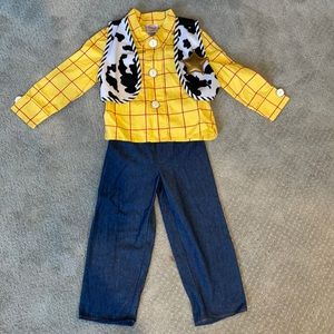 Size 4T Disney Store Woody Costume